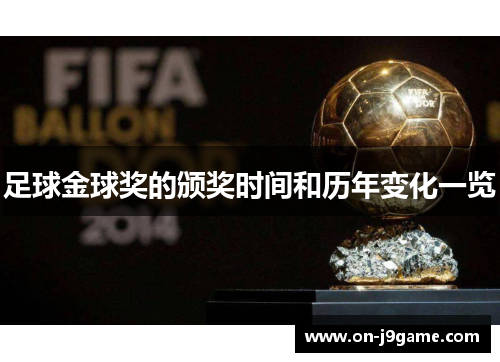 足球金球奖的颁奖时间和历年变化一览