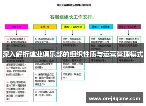 深入解析建业俱乐部的组织性质与运营管理模式